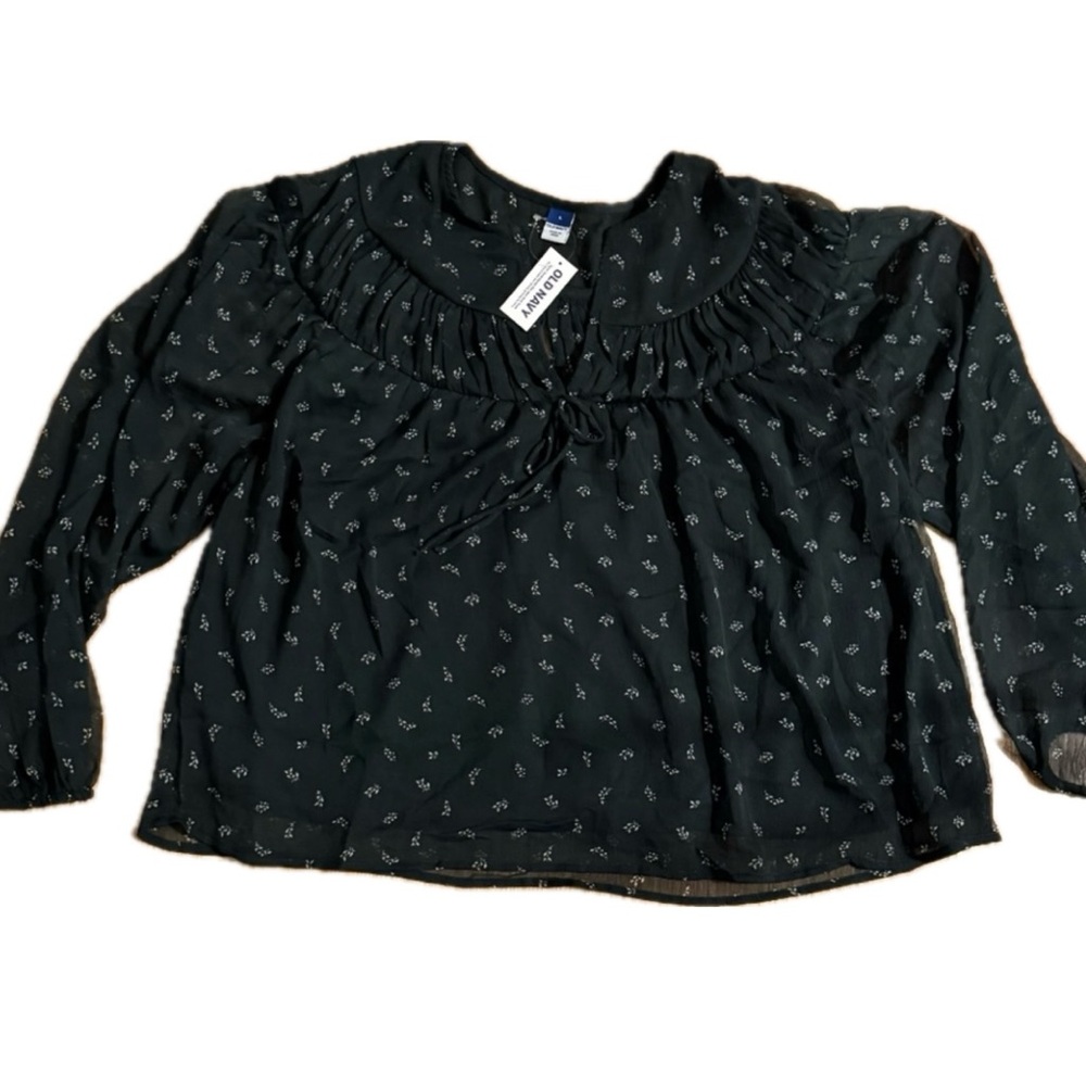 Old Navy Women’s Green Long Sleeve Top